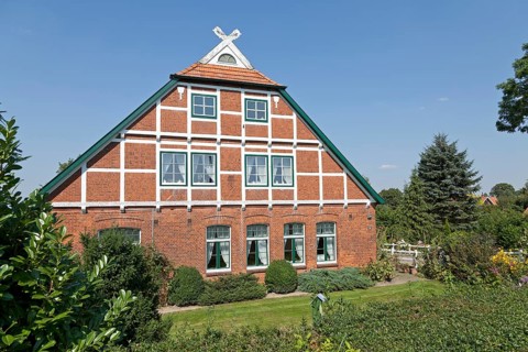 Timbered house