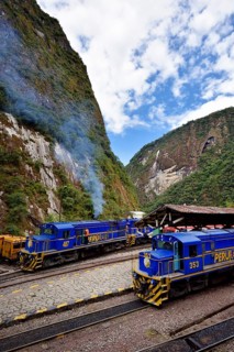 Terminus of the Peruvian southern railway Ferrocarril del Sur