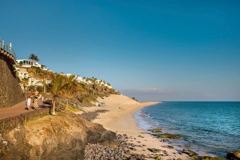Beach and promenade