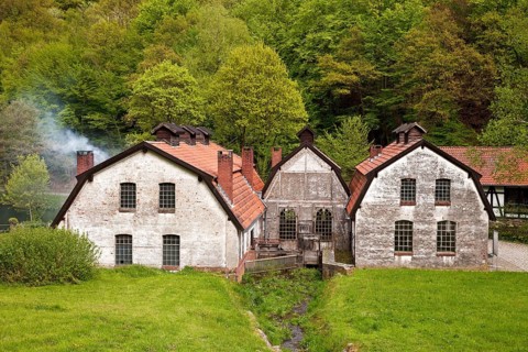 Zinc mill in the open-air museum