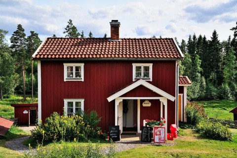 Shooting location of Astrid Lindgren's film series Michel
