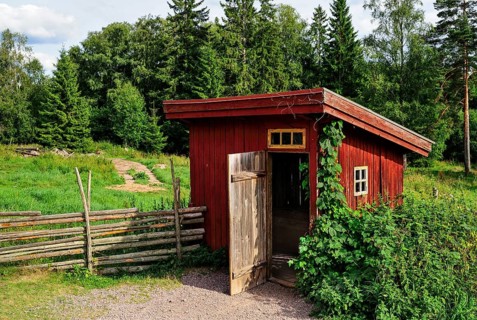 Shooting location of Astrid Lindgren's film series Michel