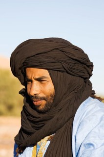 Portrait of a moroccon Arab man at Ait Benhaddou