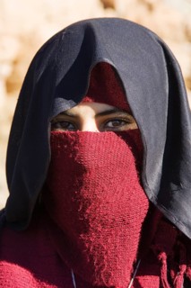 Portrait of a Berber woman