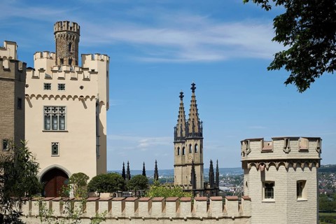 Stolzenfels Castle on the Middle Rhine