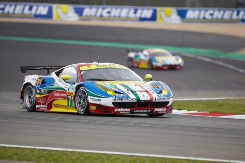 FIA WEC 6 hour race Nurburgring race track