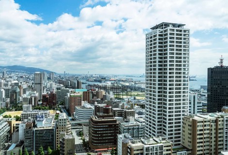 View from the top of the city