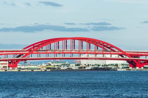 Bridge at harbour