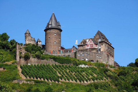 Burg Stahleck youth hostel in Bacharach