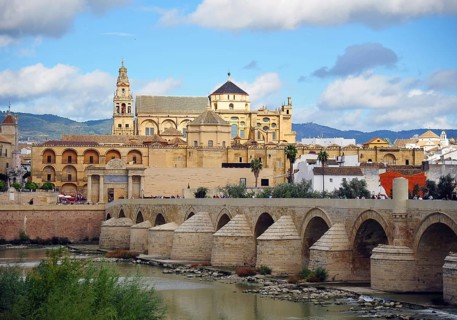 Roman bridge across the Guadalquivir