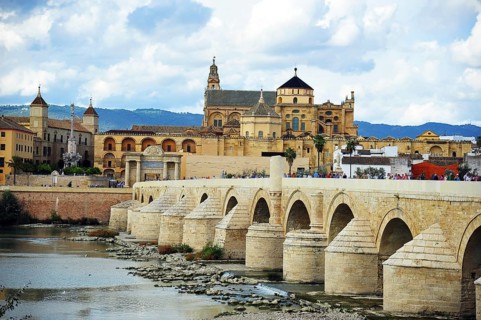 Roman bridge across the Guadalquivir
