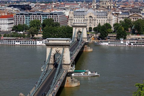 Chain Bridge over the Danube