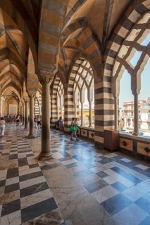 Columns on Sant Andrea Duomo Porch