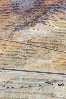 Kennecott Utah Copper's Bingham Canyon copper mine