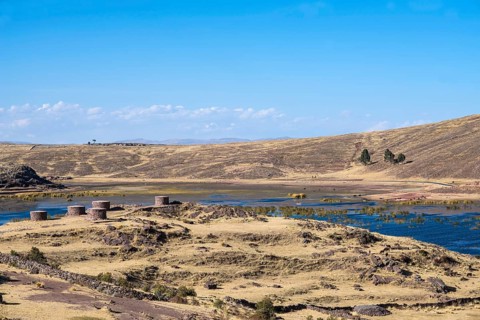 Grave towers of Sillustani