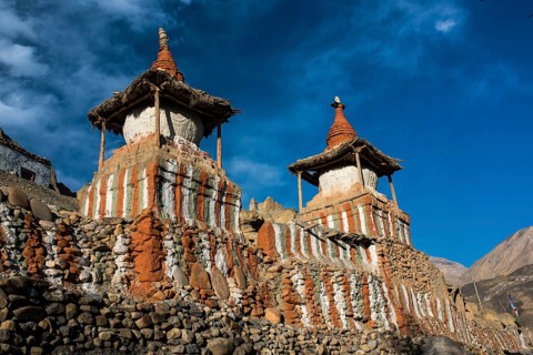 Buddhist stupas
