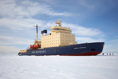 Russian icebreaker Kapitan Khlebnikov