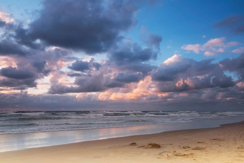 Sunset at the sea