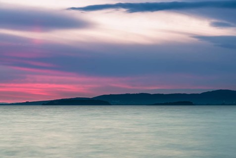 Sunset at Lago Trasimeno