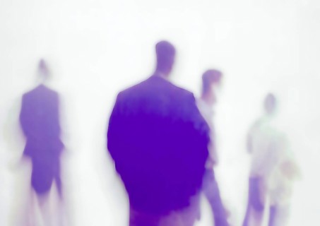 Group of people in fog