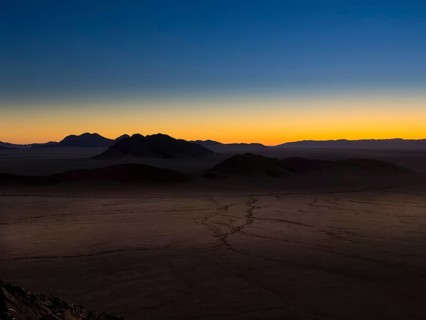 Sunset over the Tsaris Mountains