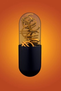 Euro in capsule