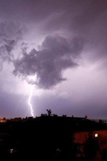 Thunderstorm above Kreuzlingen