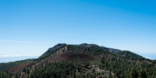 Volcanic landscape on the 'Ruta de los Volcanes'
