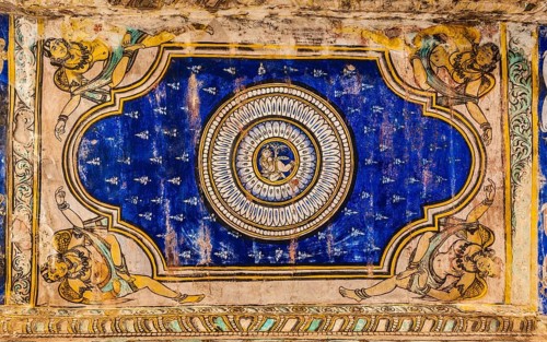 Indian ceiling painting