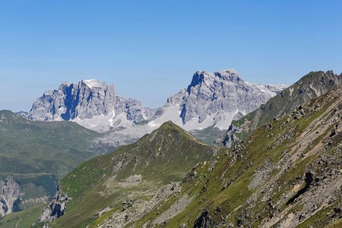 Mountains Drusenfluh