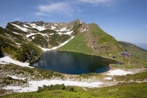 Wildseeloderhaus at Lake Wildseelodersee