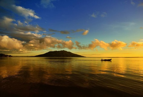 Early morning on the beach of Ankify