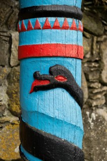 Black Midgard Serpent or World Serpent