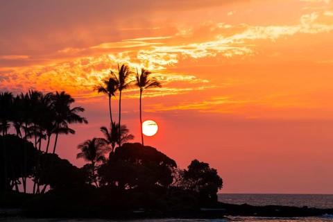Sunset on the Kohala Coast