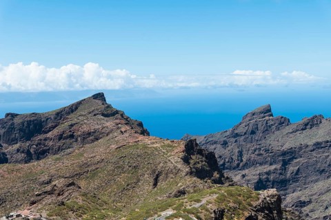 Cliffs near Santiago del Teide