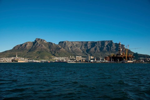 Table Mountain with Cape Town