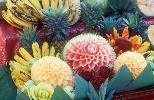 Fruit carving