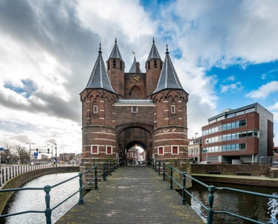 Bridge with old city gate