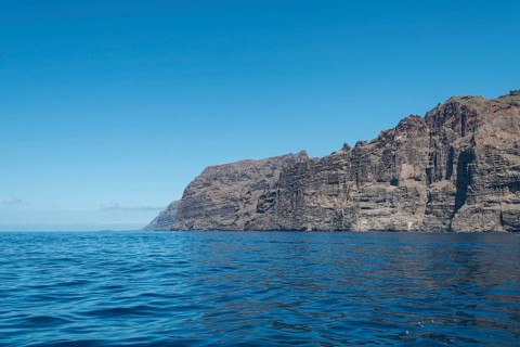 Coastal cliffs of Los Gigantes