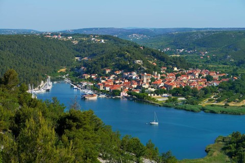 Townscape of Skradin