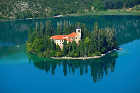 Roman Catholic Franciscan monastery Visovac