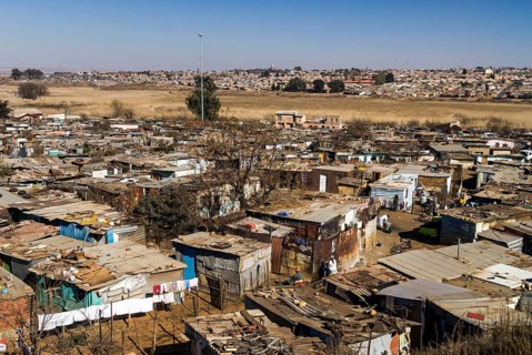 Tin shacks