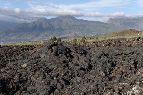 Natural monument of Tubo de Volcanico Todoque near Las Mancha