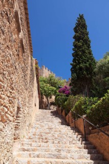 Ascent to the Castell de Capdepera