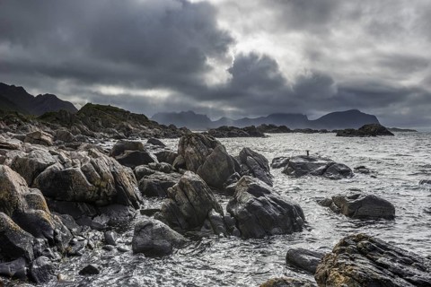 Wild coast near Nyksund