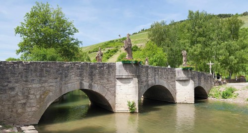 Grunbachbrucke bridge over the Grunbach river