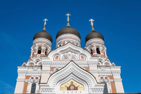 Towers of the Alexander Nevski Cathedral