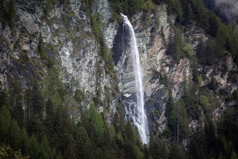 Waterfall at the Grossglockner