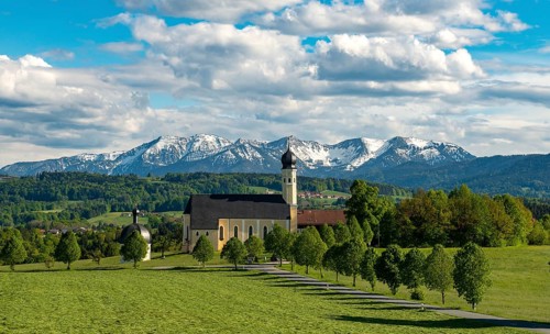 Pilgrimage church St. Marinus and Anian in Wilparting