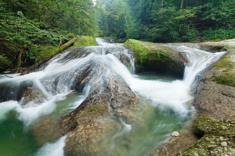 Waterfall on the Eistobel River